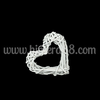 Ратаново сърце 16см White