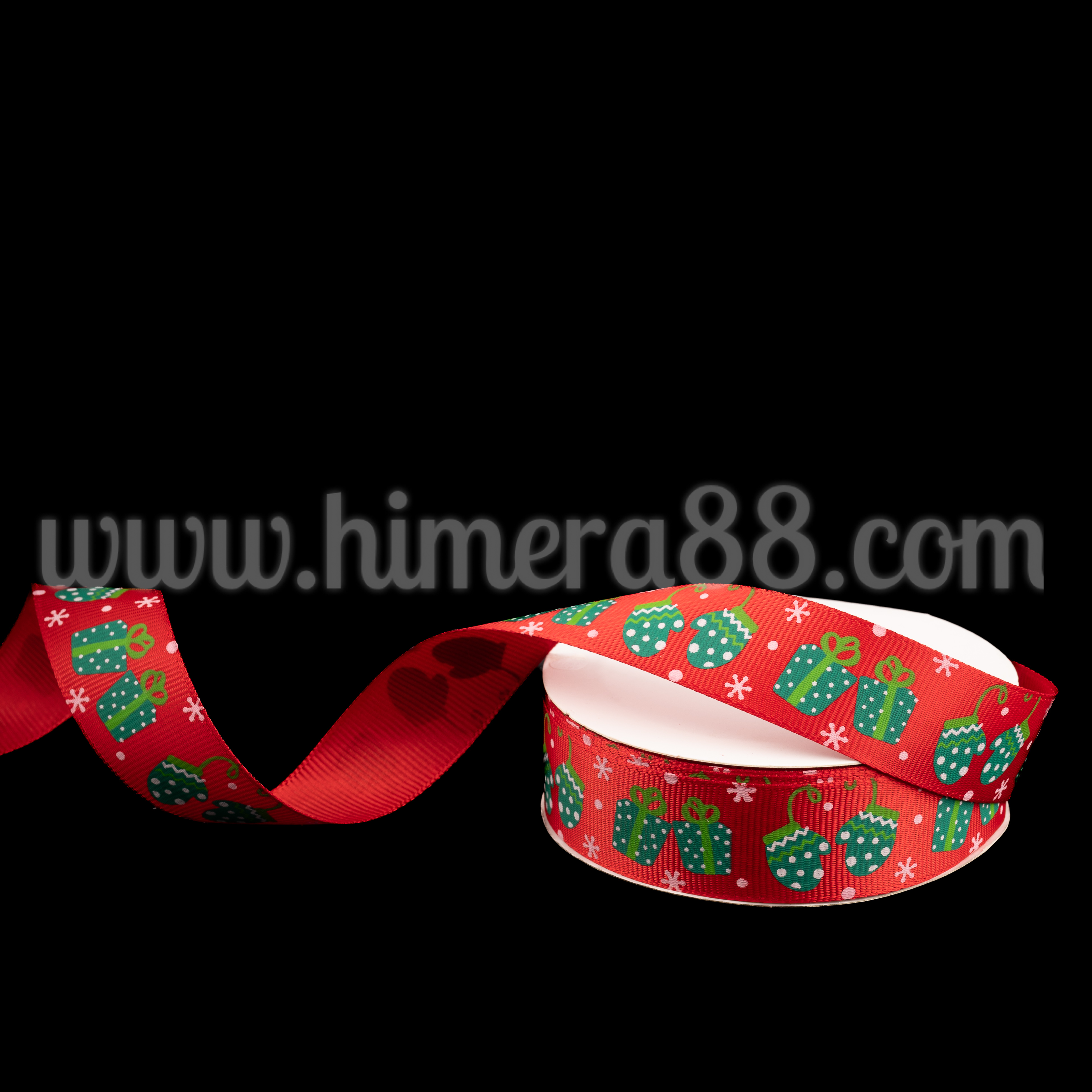 Рипсена панделка Gloves 2.5cm/10y - изглед 1