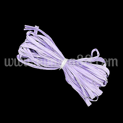 Рафия 1см/10м Milk purple