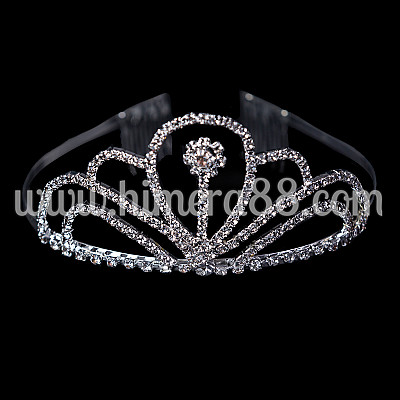 Сребриста корона 6cm №3