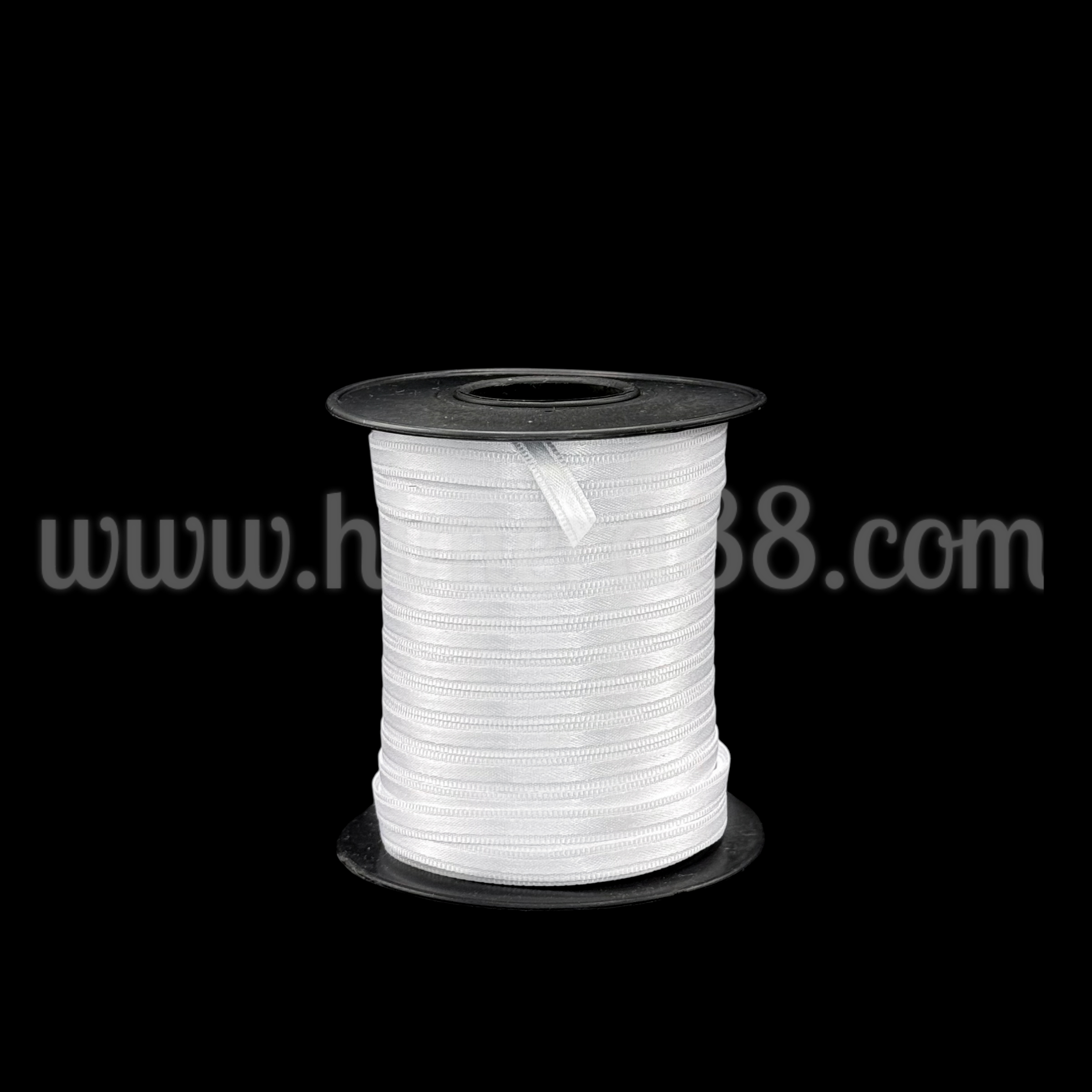 Сатен лента 0.6СМ/100М White - изглед 1