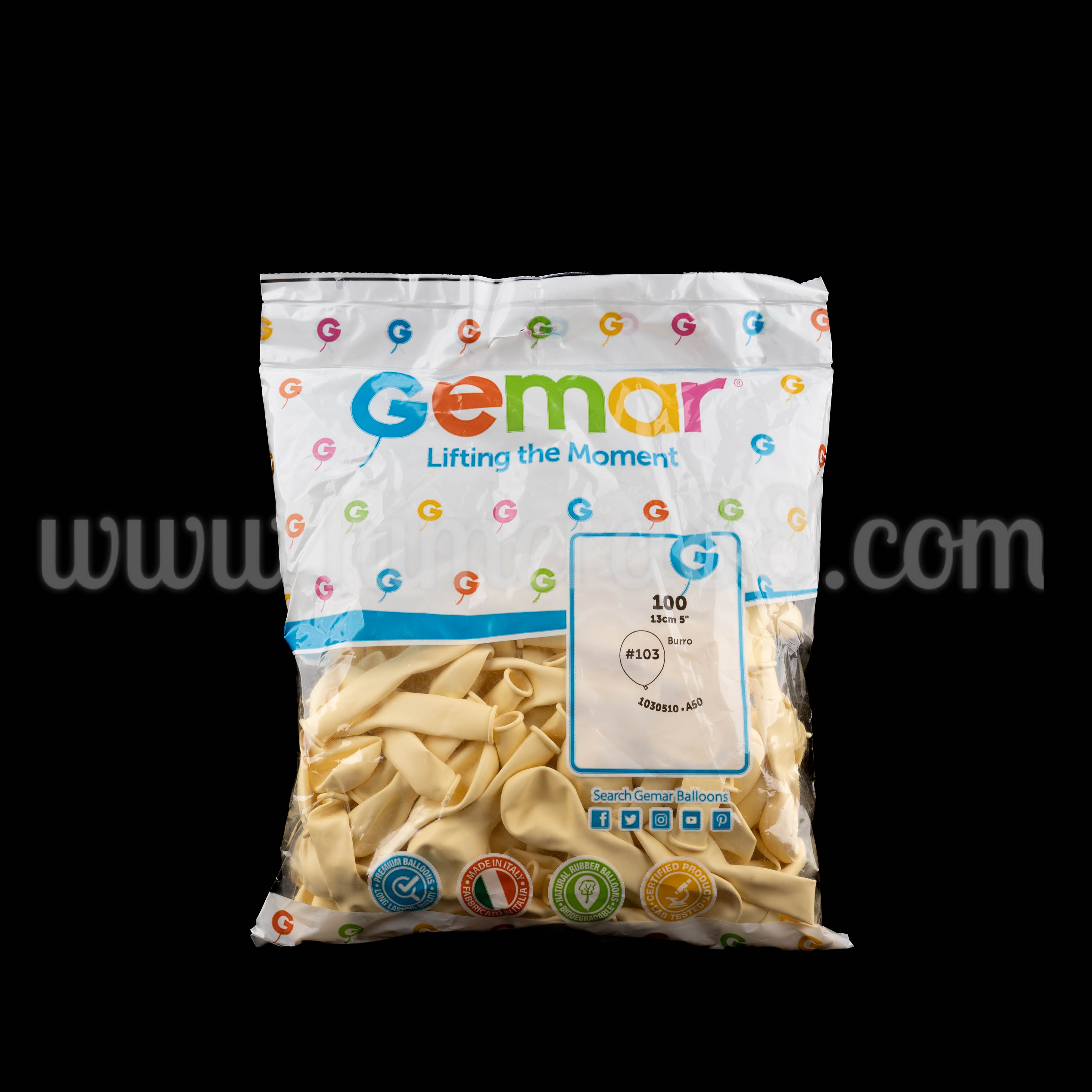 Балони GEMAR A50/100БР BUTTER - изглед 1
