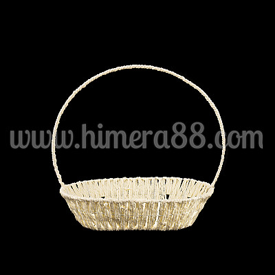 Кошница елипса Ecru Raffia