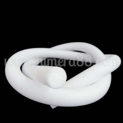 Макарон за декорации 4см/2м White