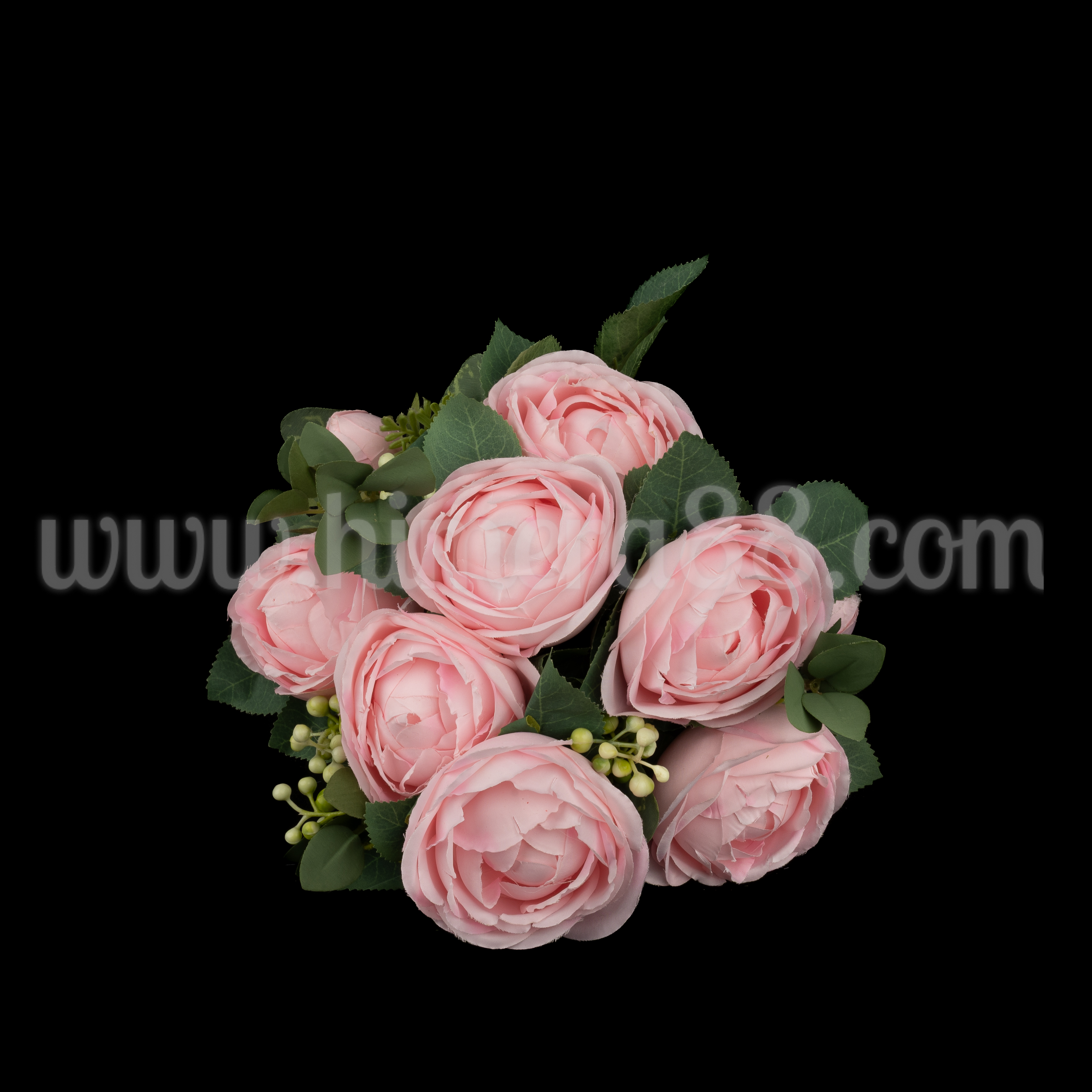Букет рози Floribunda 8см/12стр Pink - изглед 1