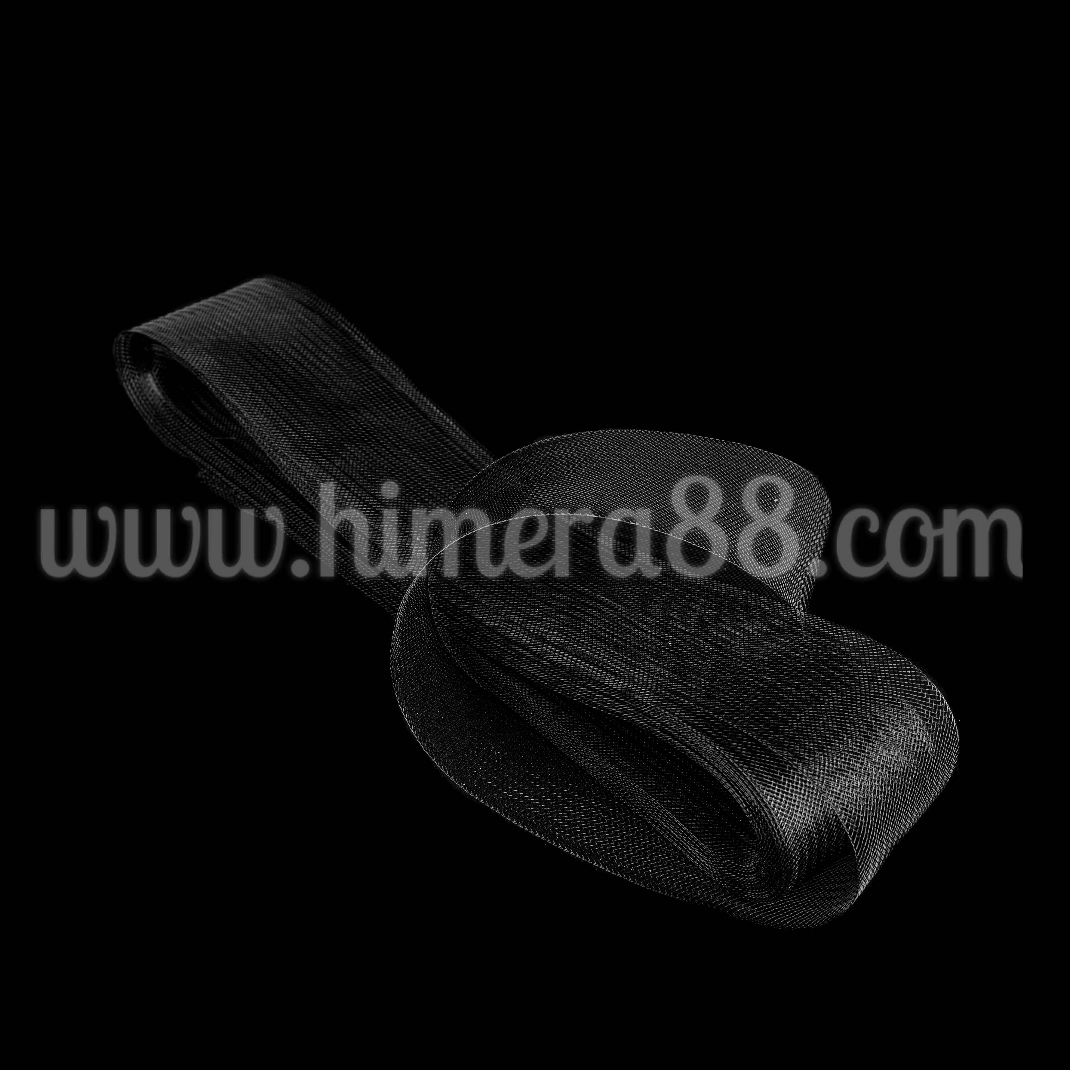 Кринолин лента 5cm/25y Black - изглед 1