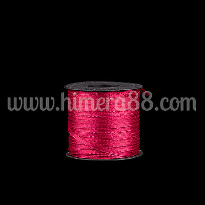 Сатен лента 0.3cm/100m Burgundy