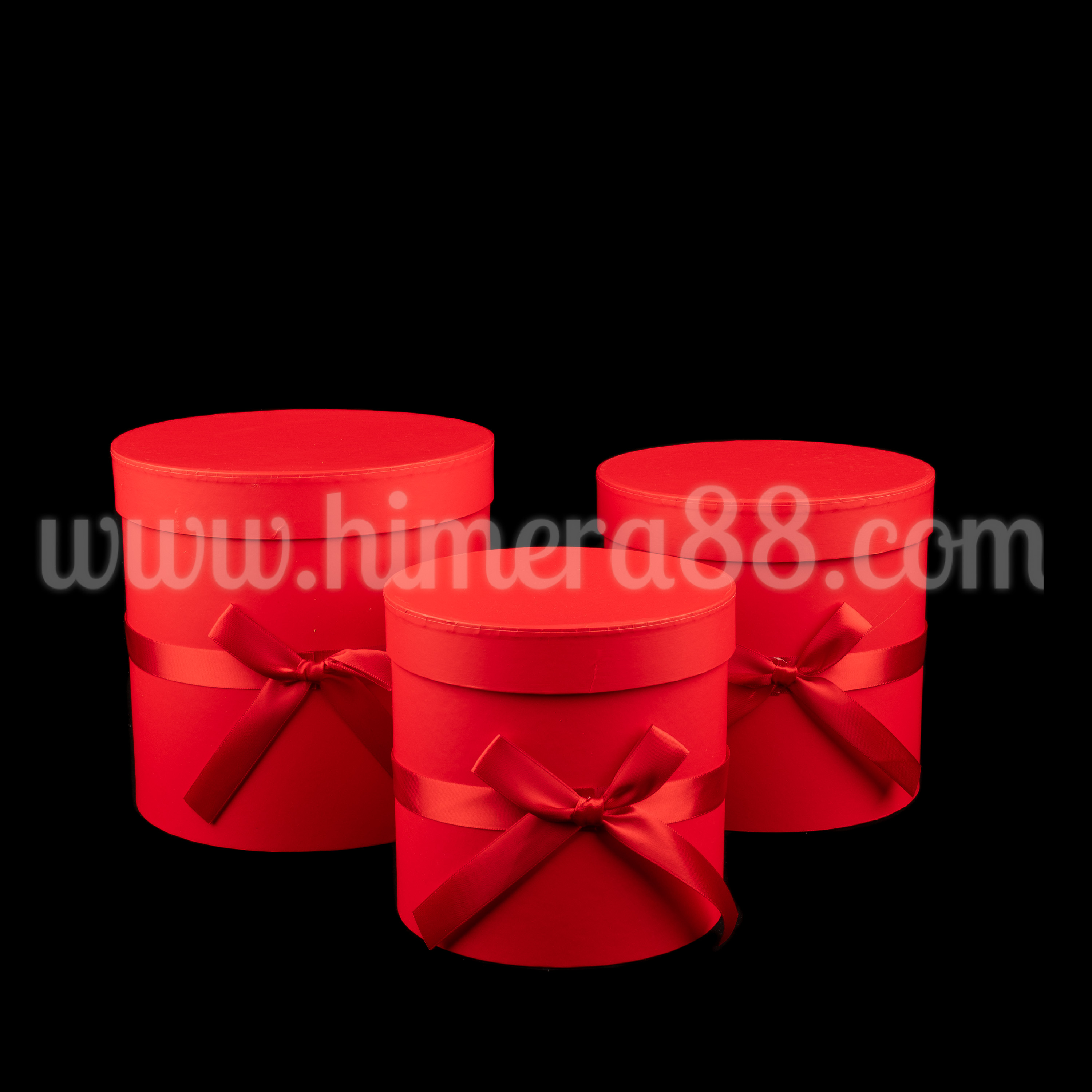Кутии цилиндър 3БР Red Ribbon - изглед 2