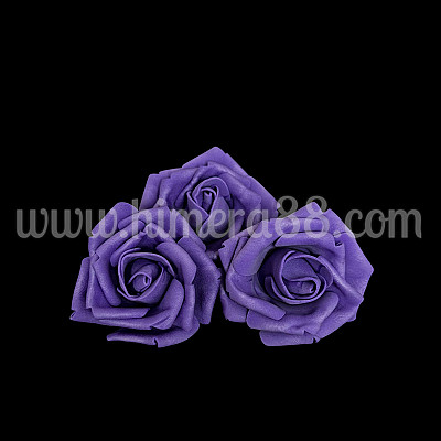 Рози фоам чашка 7СМ/100БР DARK PURPLE