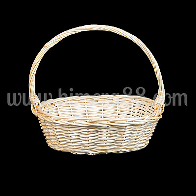 Елипса кошница 40*38cm NATURAL
