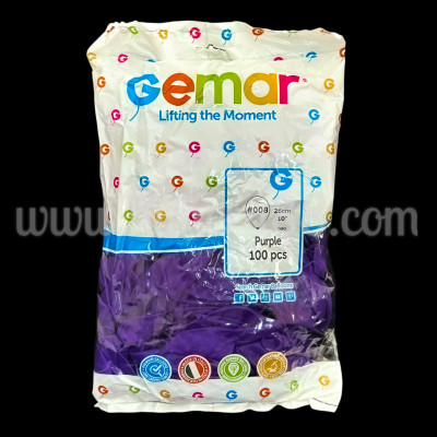 Балони GEMAR G90 100БР DARK PURPLE