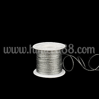 Декоративен шнур 0.05cm*100m Silver