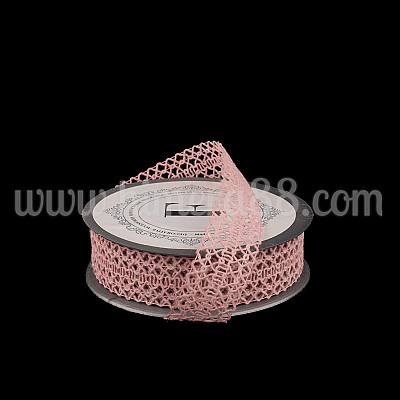 Тъкана панделка Woolly 2.5cm Ash Rose