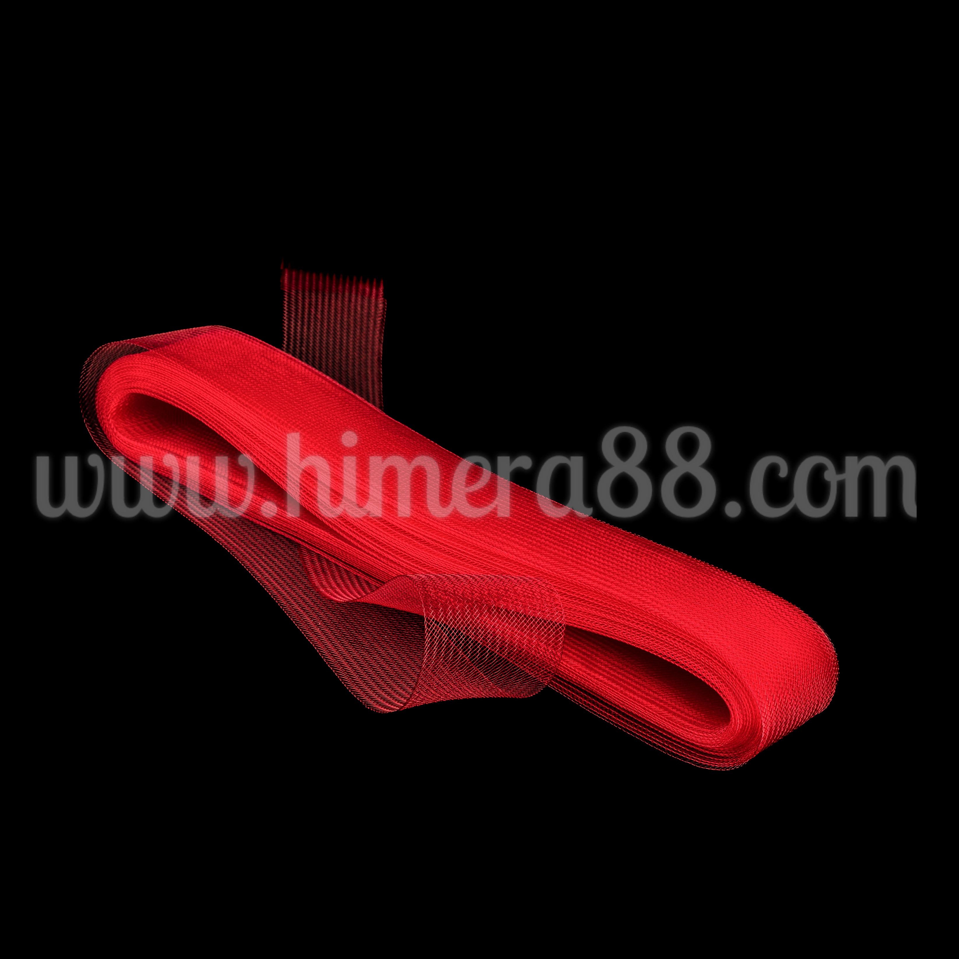 Кринолин лента 5cm/25y Red - изглед 1
