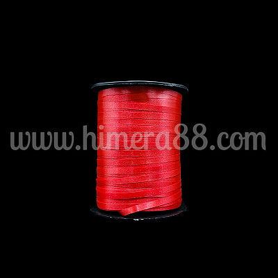 Панделка за балони 3mm/500y RED