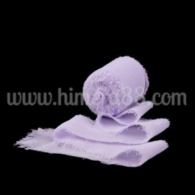 Копринена панделка 4см/5м Purple
