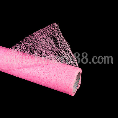 Декоративна фибърна мрежа 50cm/5m Pink