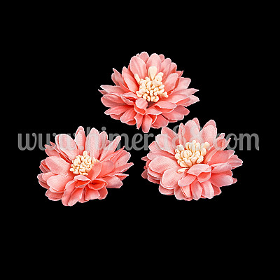 Цвете с тичинка 4.5см/10БР PEACH