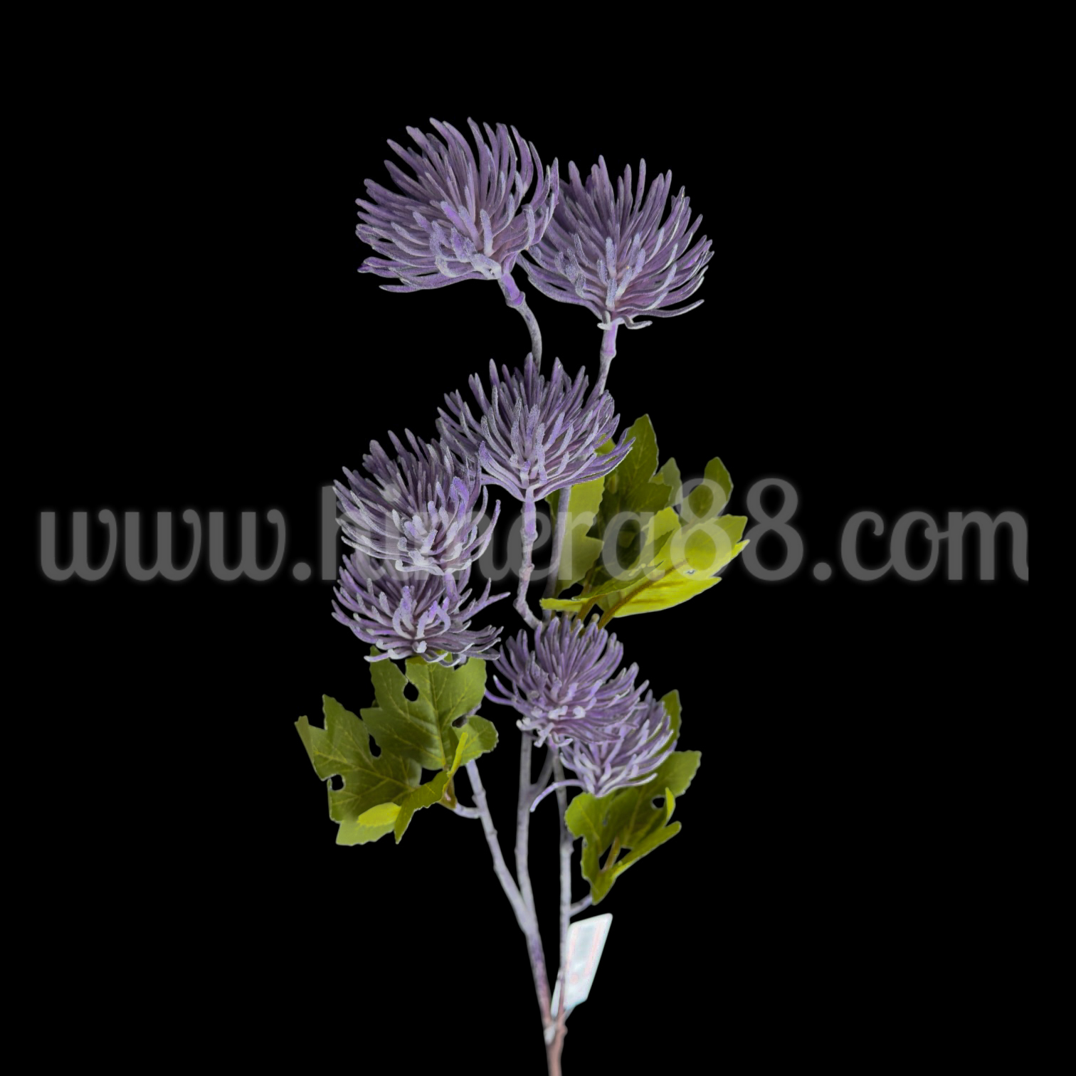 Изкуствен клон с цъфтеж Purple - изглед 1