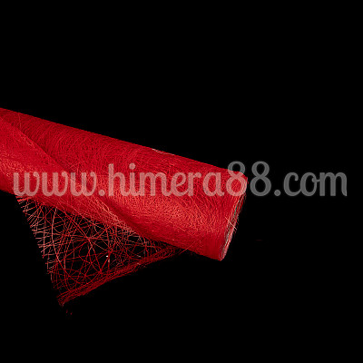 Декоративна фибърна мрежа 50cm/5m Red