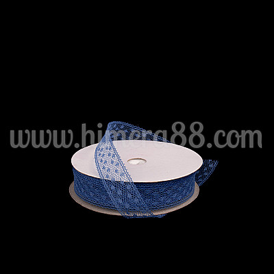 Декоративна дантела WAVE POINT 1,5см*20м Blue