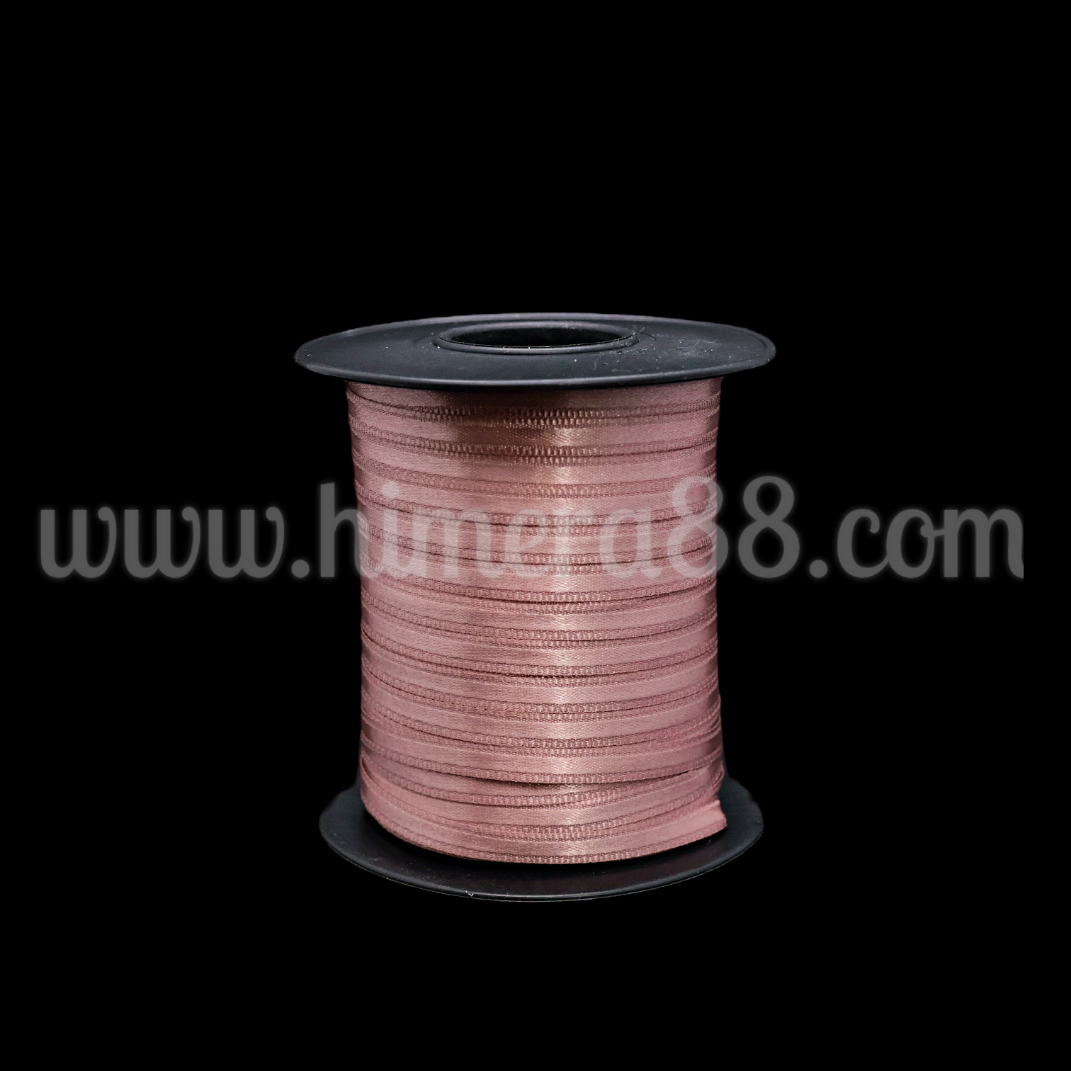 Сатен лента 0.6СМ/100М Dark Ash Rose - изглед 1