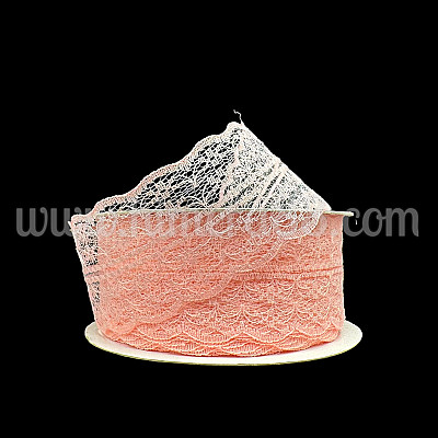 Цветна дантела 5CM/25Y Pink Peach