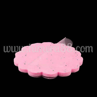 Тюлчета с точки 18см/100бр Baby Pink