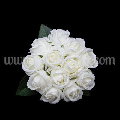 Букет роза пъпка Jacq 5см/12бр White