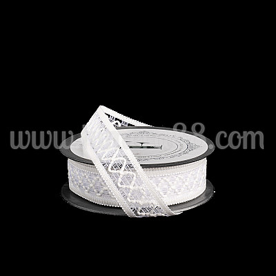 Ажурна панделка РОМБ 2.8СМ/10М White