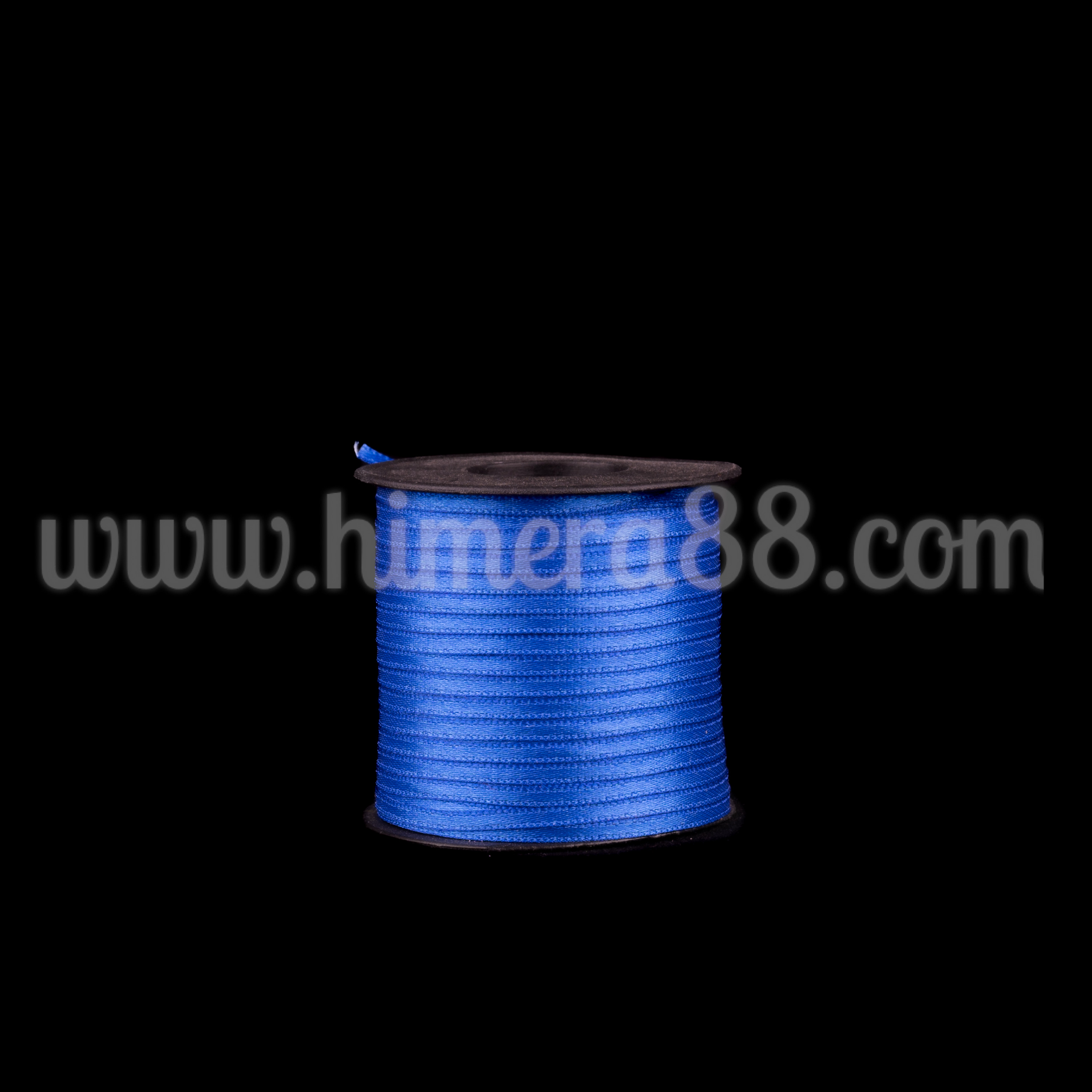 Сатен лента 0.3cm/100m King Blue - изглед 1