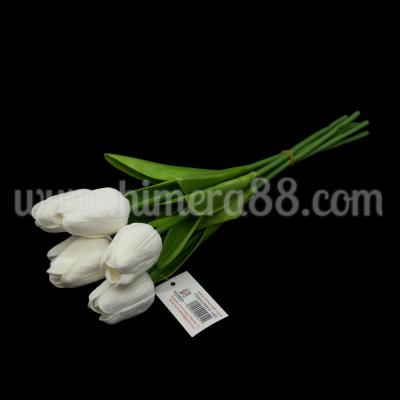 Букет лалета 6БР SOFT TOUCH WHITE