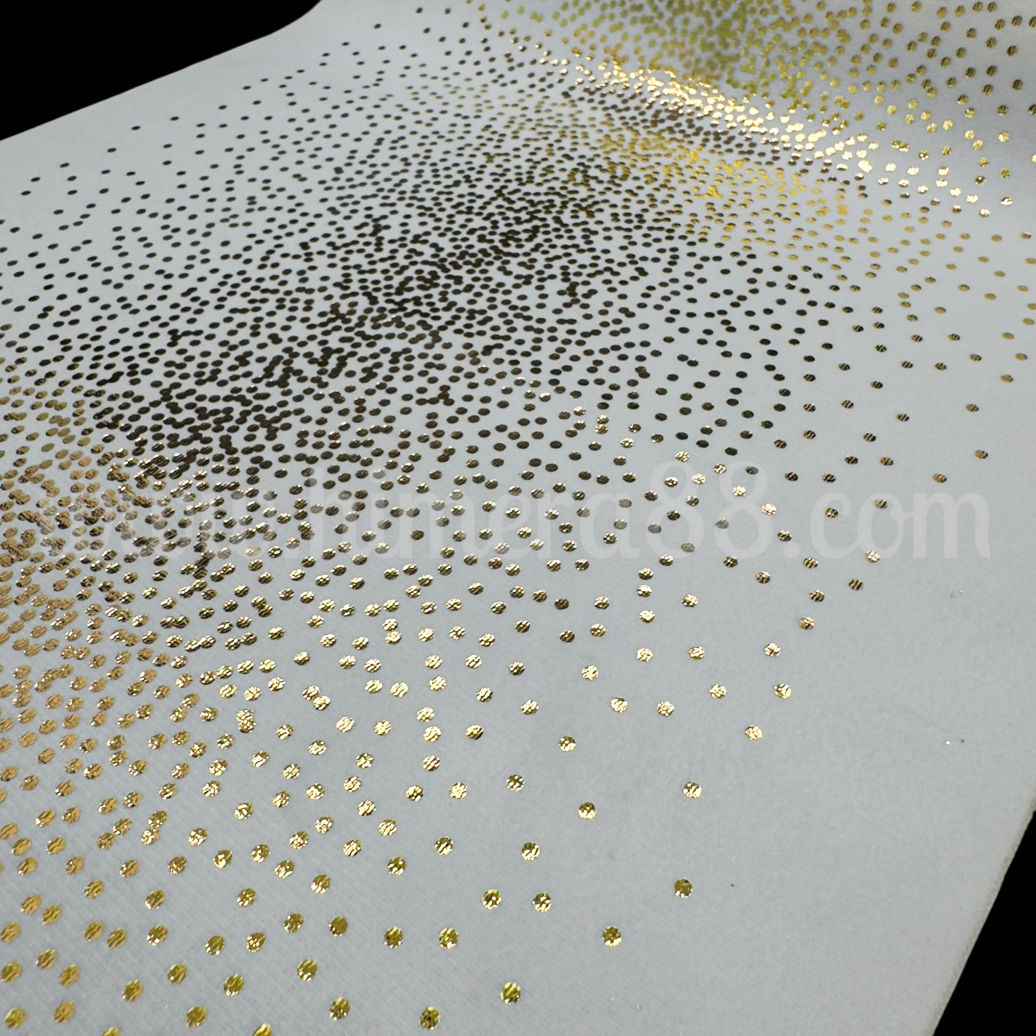 Бял пплюш Gold Dot 28cm/3y - изглед 2