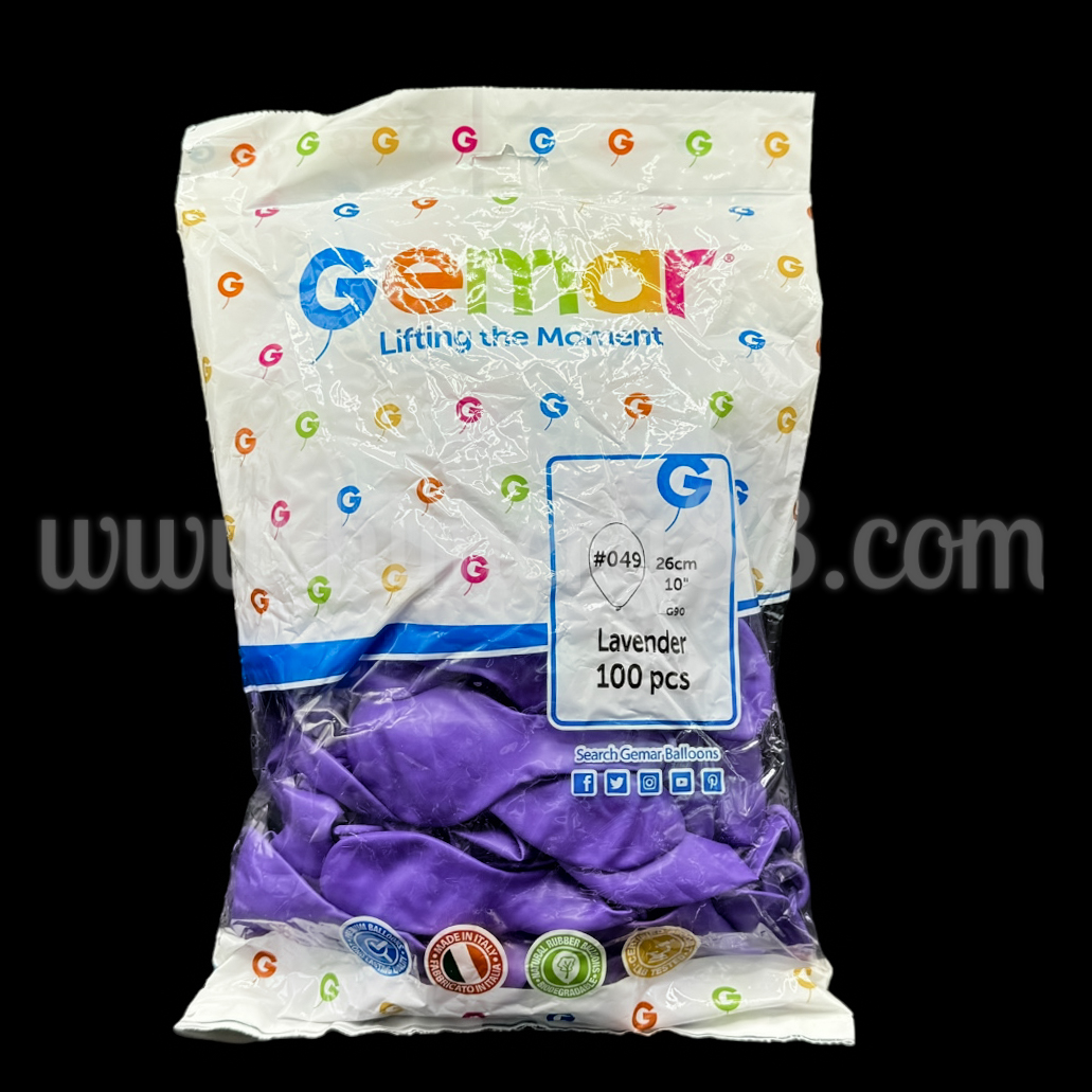 Балони GEMAR G90 100БР LAVENDER