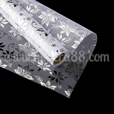 Декоративна мрежа Christmas Flowers 48cm/5y