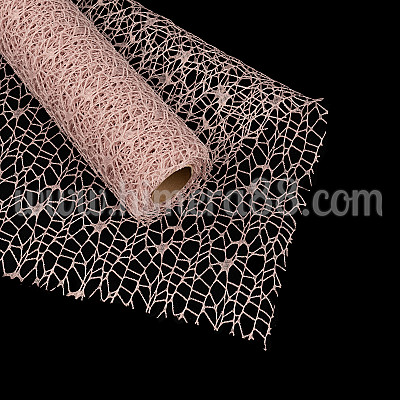 Декоративна мрежа Делукс 48см*4.5м Antique Pink