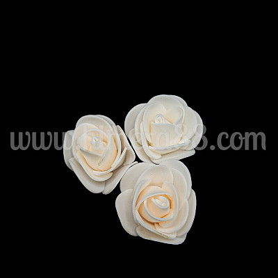 Рози фоам чашка 3СМ/500БР CREAM