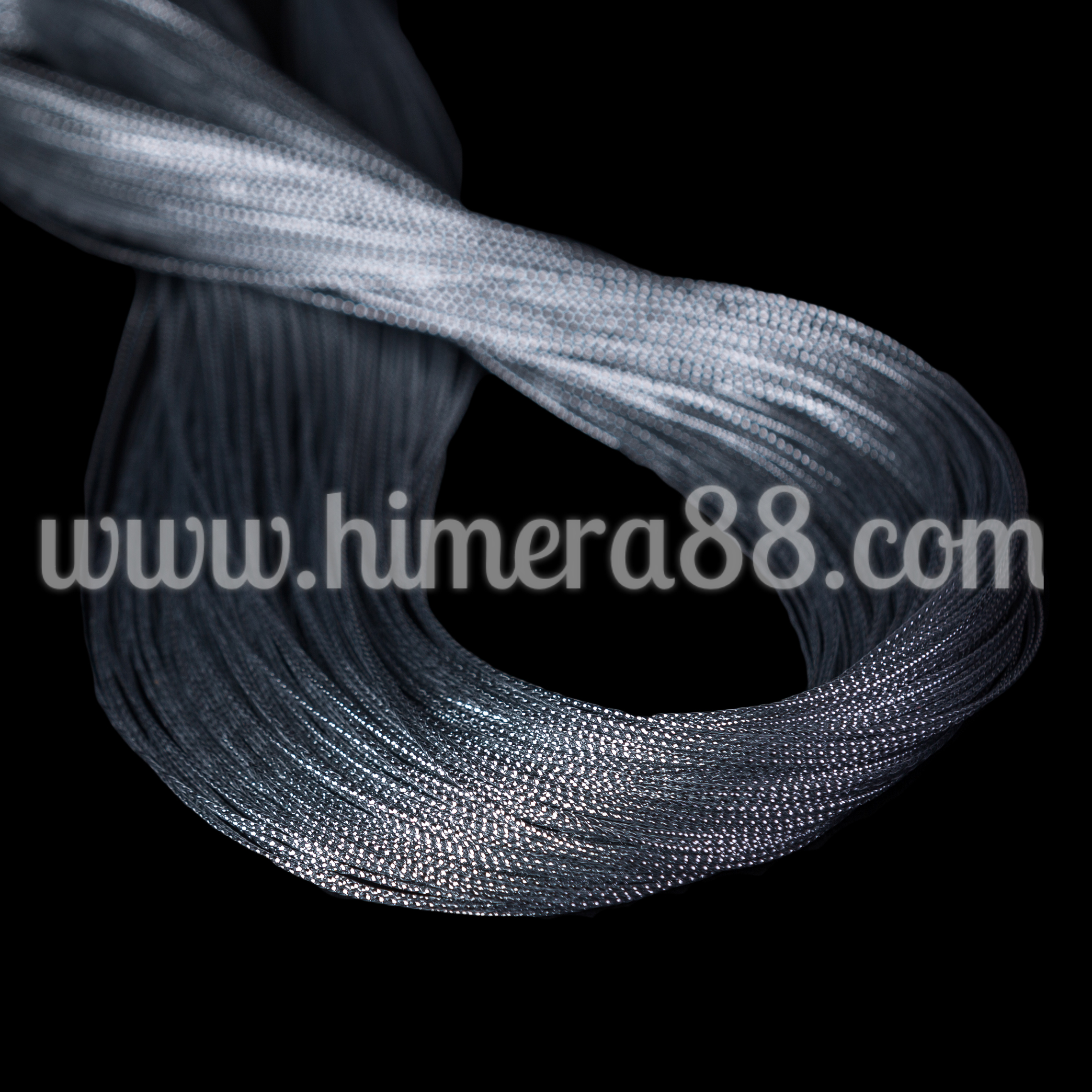 Декоративен шнур 0.05cm*100m Silver - изглед 3