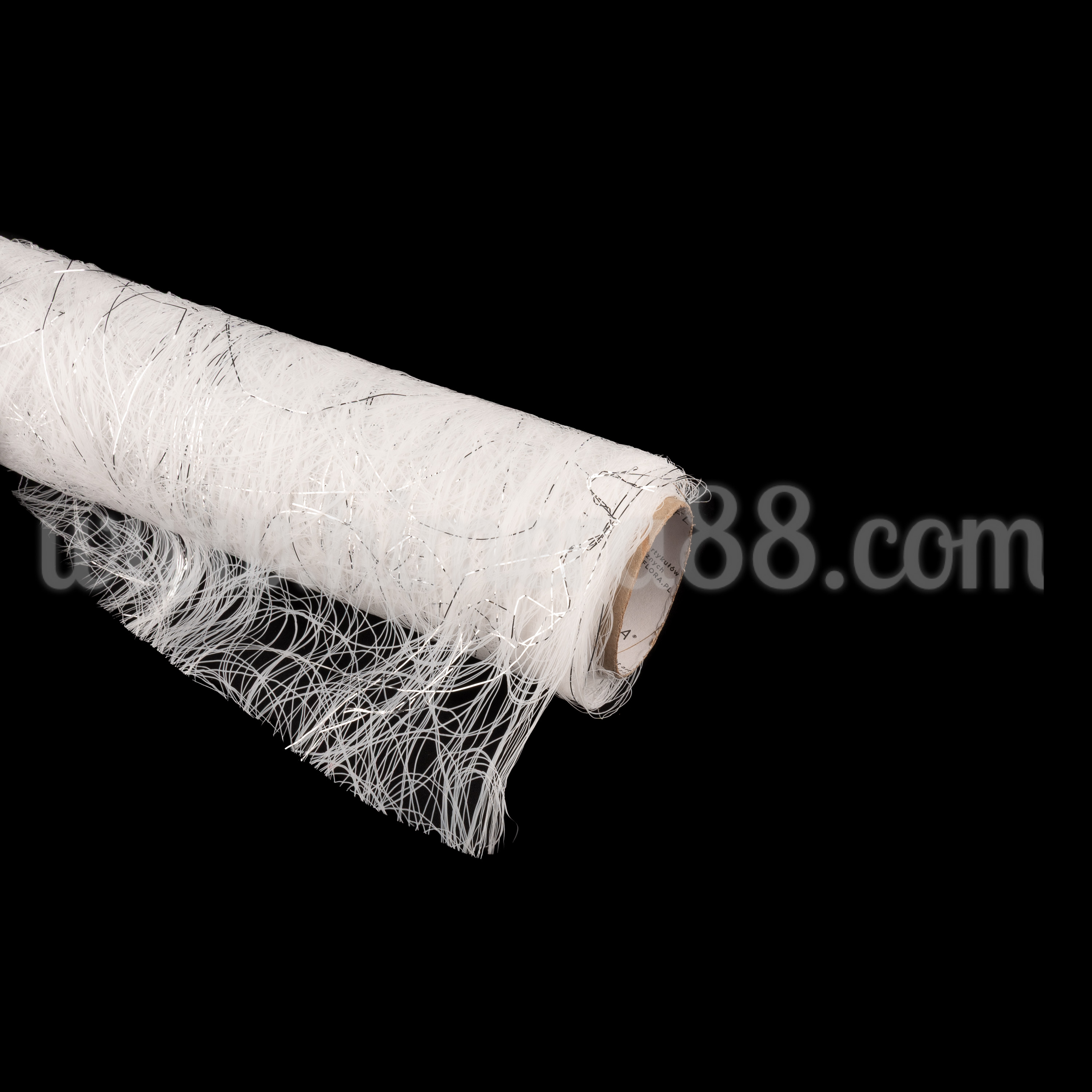Фибърна мрежа Angel Hair 50cm/5m White&Silver - изглед 1