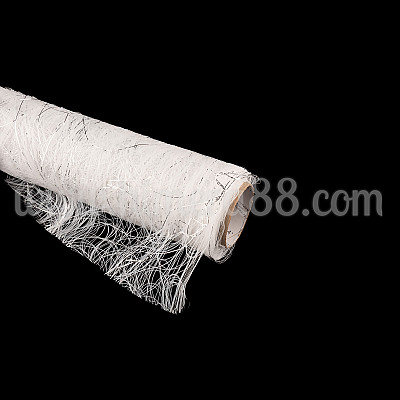 Фибърна мрежа Angel Hair 50cm/5m White&Silver