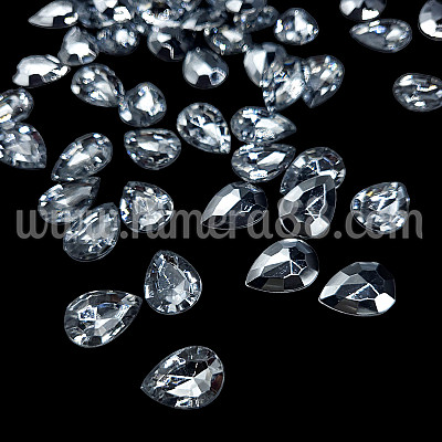 Камъни TEAR 3D 18*13ММ/500БР WHITE
