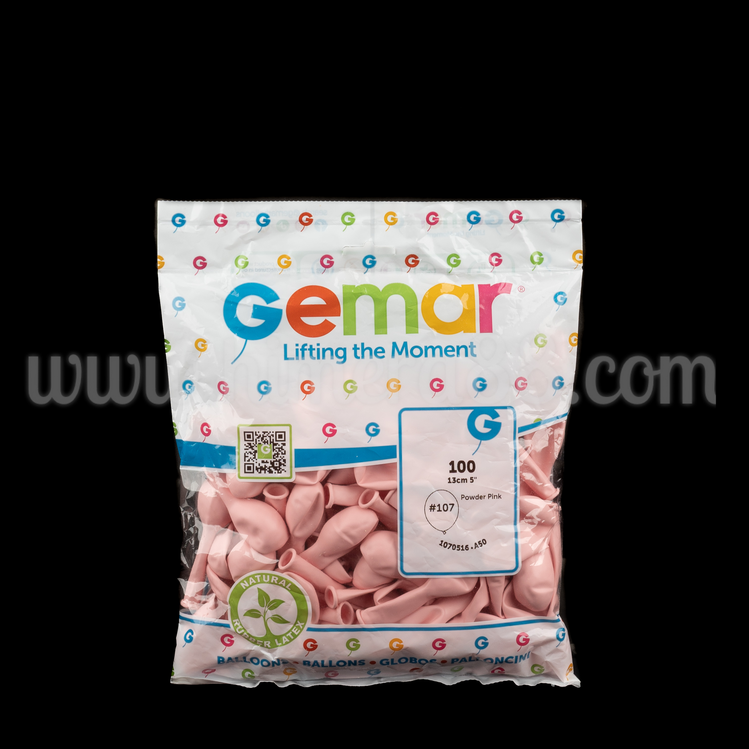Балони GEMAR A50/100БР Powder Pink - изглед 1