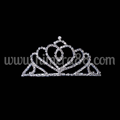 Сребриста корона 6cm №4