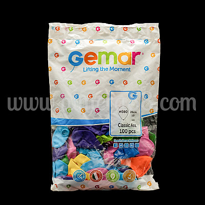 Балони GEMAR G90 100БР MIX