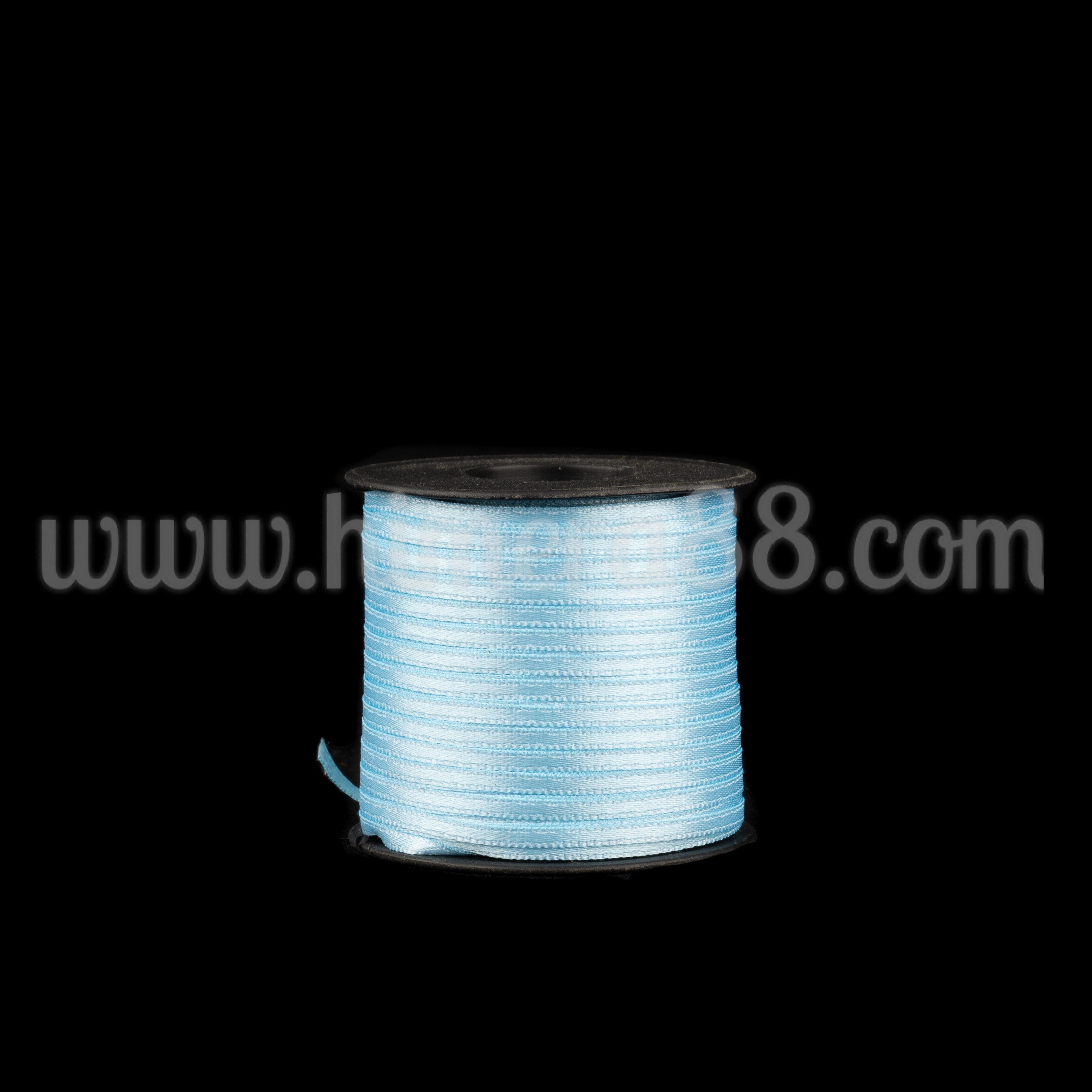 Сатен лента 0.3cm/100m Baby Blue - изглед 1