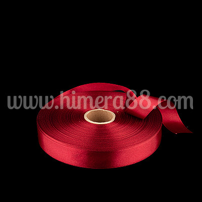 Сатен лента 3 cm / 100 m Burgundy