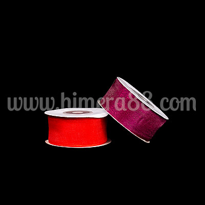 Органзена панделка 3cm/23м Red