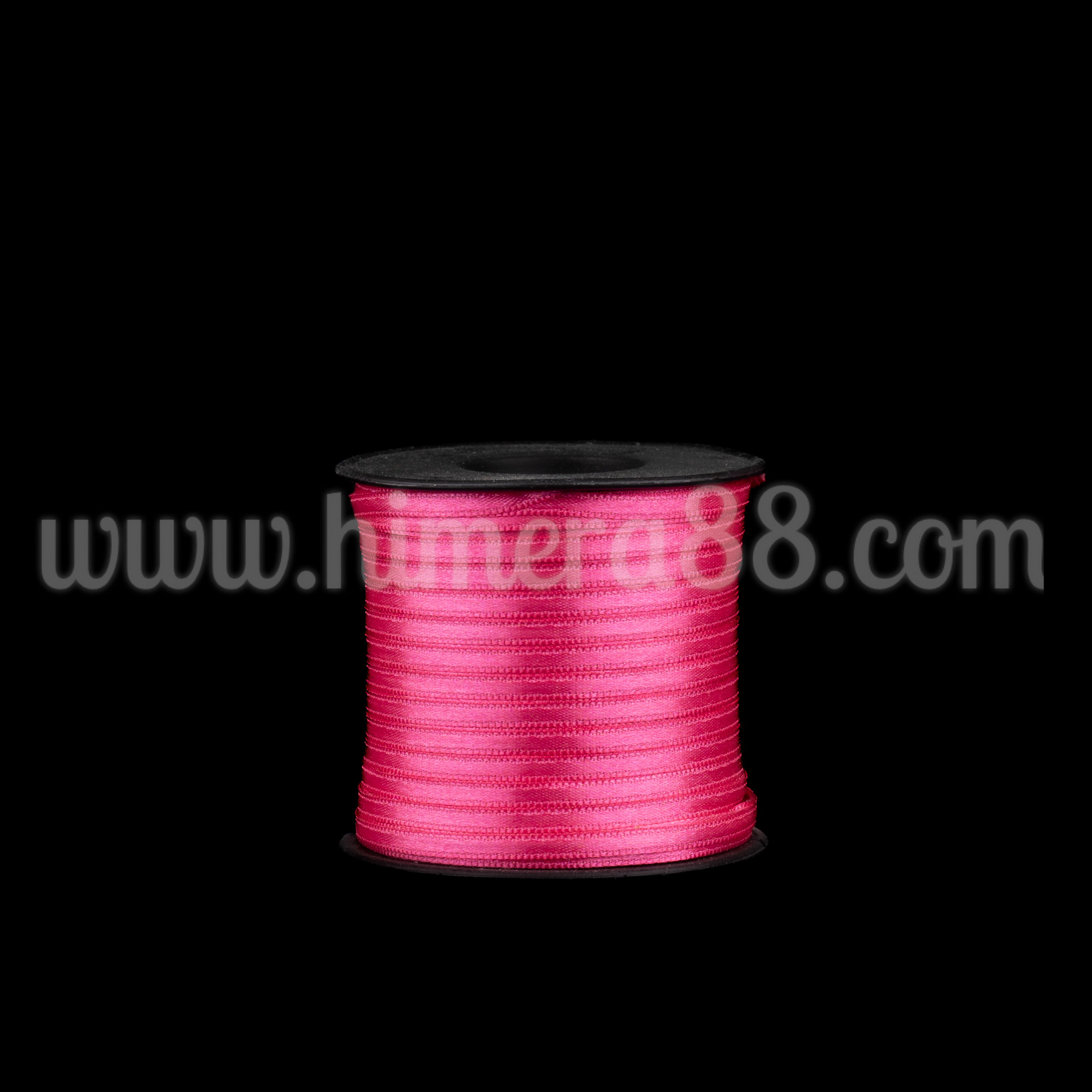 Сатен лента 0.3cm/100m Cyclamen - изглед 1