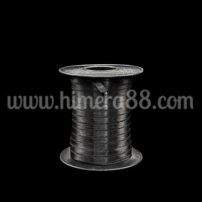 Сатен лента 0.6СМ/100М Black