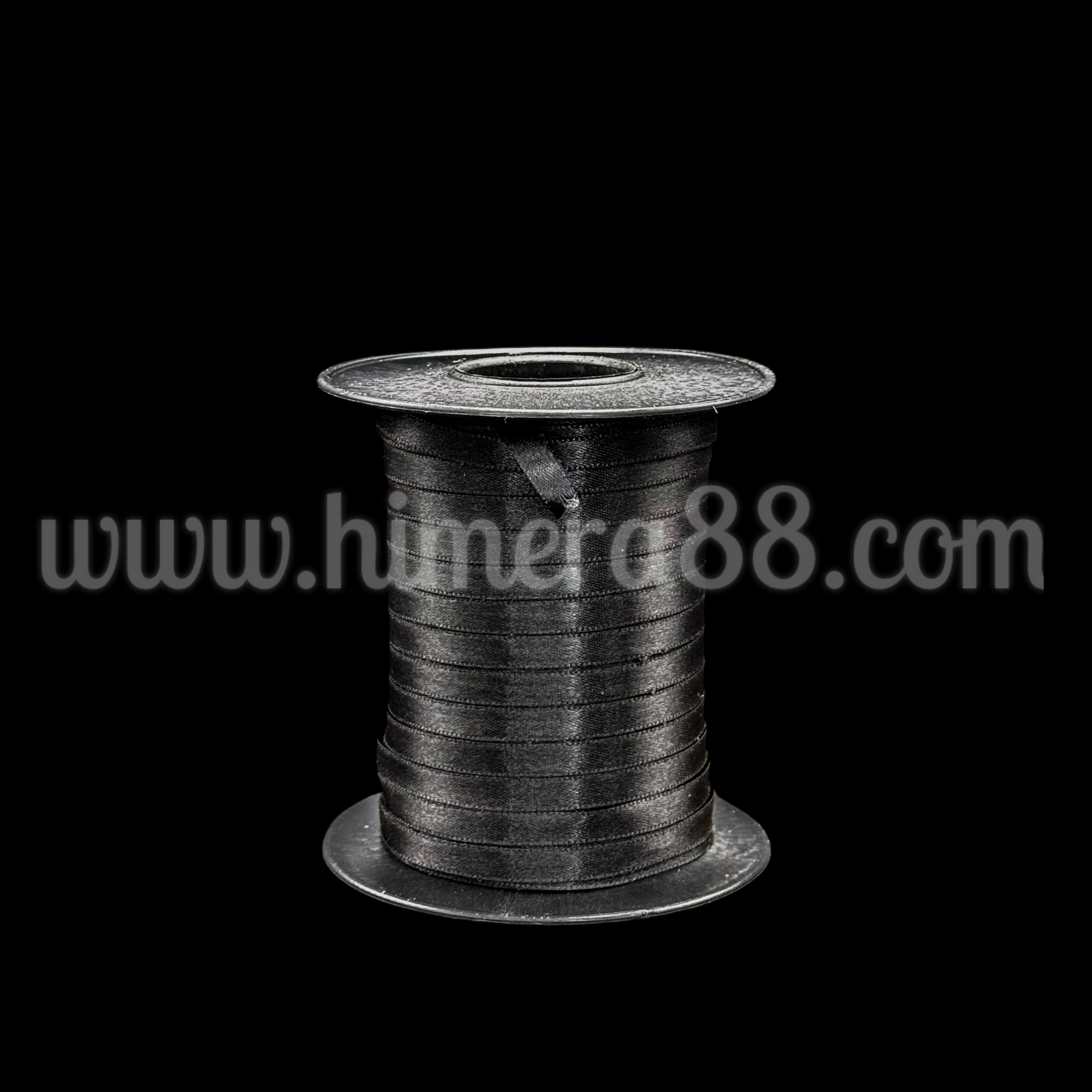 Сатен лента 0.6СМ/100М Black - изглед 1